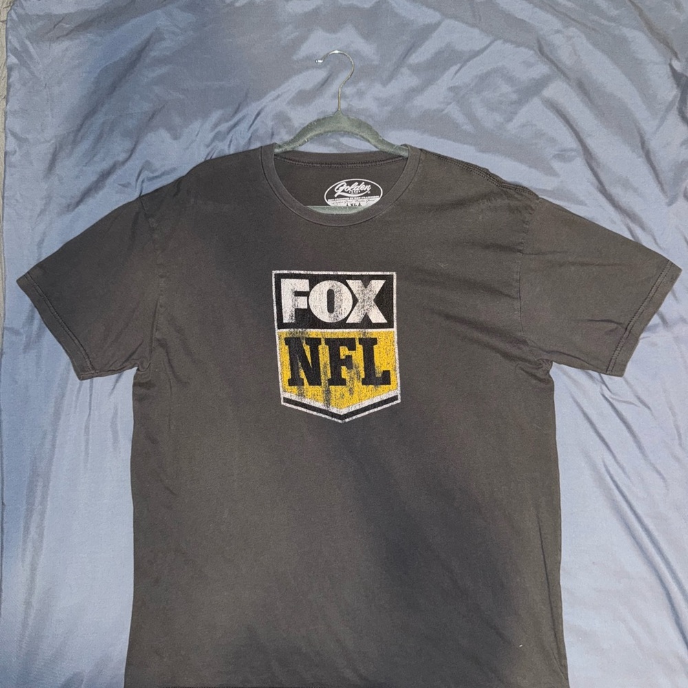 Fox Black Short Sleeve Tee with NFL Logo